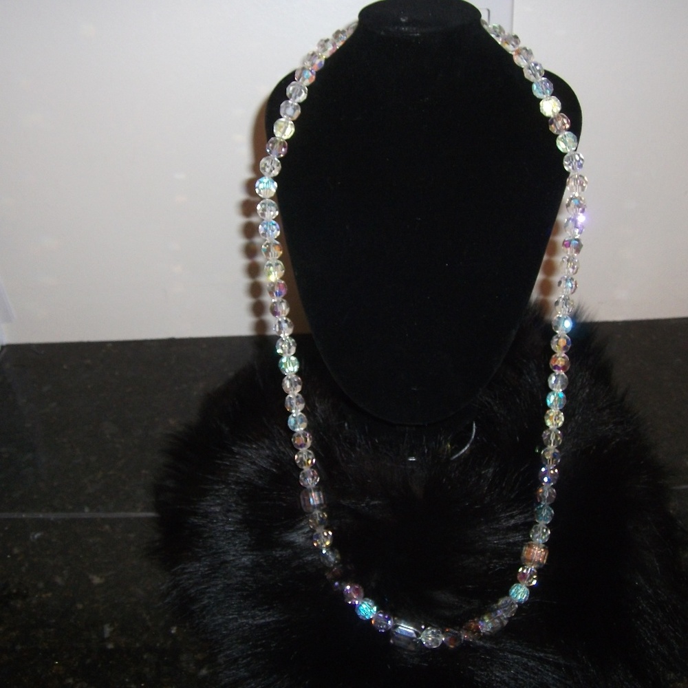 Aurora Borealis Chrystal Beads.